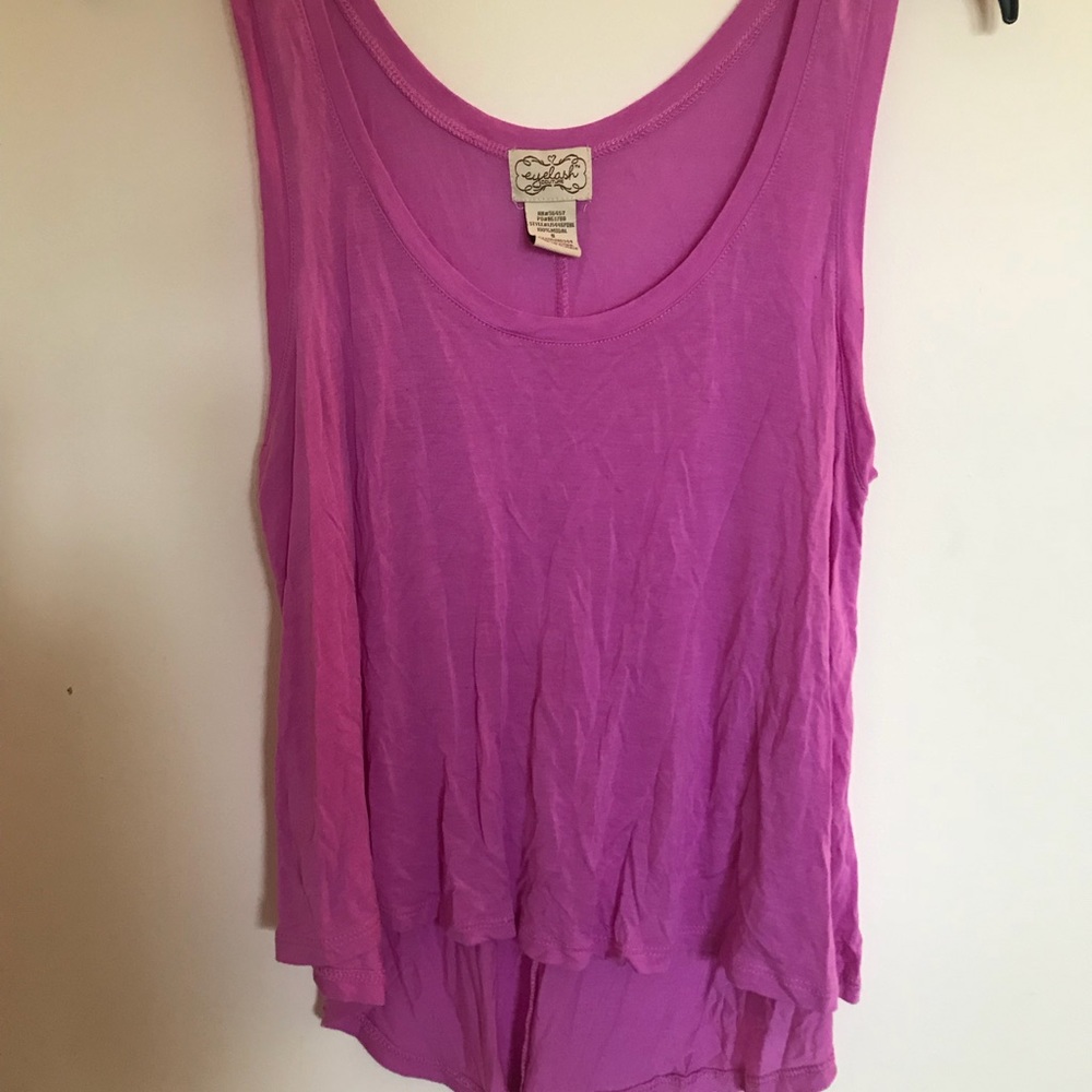 Purple tank